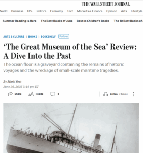 James Delgado interviewed by Wall Street Journal